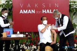 Deretan Penerima Vaksin Perdana Covid-19 Hari Ini Bareng Jokowi