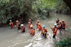 4 Hari Hilang, Bocah yang Hanyut di Sungai Tanjunganom Sukoharjo Belum Ketemu