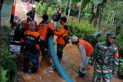 Belum Juga Surut, Banjir di Pracimantoro Wonogiri Terpaksa Disedot