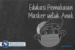 Edukasi Pemakaian Masker untuk Anak