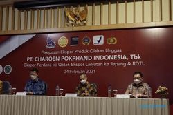 Mantul, PT Charoen Pokphand Indonesia Ekspor Perdana ke Qatar