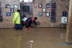 3 Sungai Meluap Picu Banjir di 8 Desa di Sragen, 120 Ha Sawah Terendam