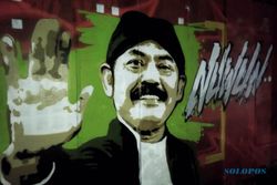 Seniman Hadiahkan Mural "Maturnuwun Pak Rudy" untuk Wali Kota Solo