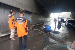 Penutup Drainase Rusak Melulu, Polisi Libatkan Sukarelawan Awasi Underpass Makamhaji Sukoharjo