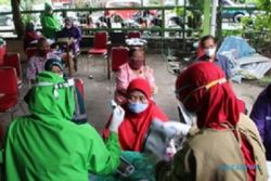 Vaksinasi Covid-19 Massal di Klaten Diikuti 5.000 Warga
