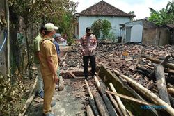 Diawali Ledakan, 2 Rumah di Gubug Grobogan Ludes Terbakar
