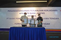 Bank Jateng dan Perbarindo Jateng Tanda Tangani Kerja Sama Apex BPR