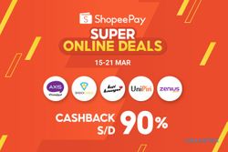 ShopeePay Super Online Deals, Banjir Promo Sekaligus Produktif dan Kreatif Selama di Rumah