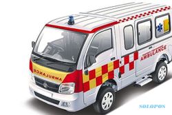 Ambulans Mini 800 cc dari Tata Motors Cocok Masuk Gang Sempit Perkotaan