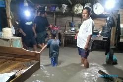 Hujan Deras 4 Jam, Puluhan Rumah dan Jalan Raya di Madiun Kebanjiran