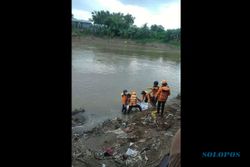 Laki-Laki Terjun Dari Jembatan Sungai Grogol Sukoharjo Ditemukan Di Pucangsawit Solo