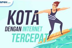 Wusss! Berikut Deretan Kota di Indonesia yang Punya Internet Cepat