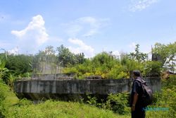 Dana Macet, Proyek Jembatan Masaran-Plupuh Sragen Terhenti Pada Fondasi