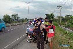 Ngabuburit Sambil Balap Liar di Karanganyar, Pemuda Ngawi Ditilang