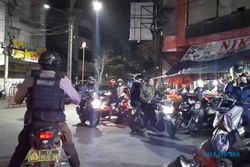 Malam-Malam Bikin Bising di Solo, 7 Motor Berknalpot Brong Dikukut Polisi