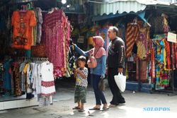 Prihatin! H-3 Lebaran, Pasar Grosir Batik Setono Pekalongan Masih Sepi