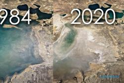 Google Earth Bagikan Timelapse 37 Tahun Perubahan Bumi