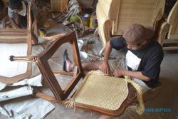 Kabar Baik, Factory Sharing Bakal Dibangun di Sentra Kerajinan Rotan di Desa Trangsan Sukoharjo