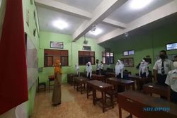 SMP di Sukoharjo Gelar PTM 100 Persen, Harus Patuhi Ketentuan Ini