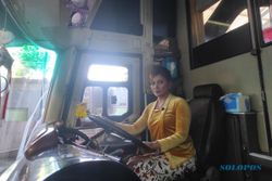 Tak Hanya Cantik, "Kartini-Kartini" Sopir Bus Wonogiri-Jakarta Ini Juga Pantang Menyerah