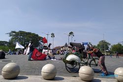 Aksi Hari Buruh di Jogja, Tuntut THR 2021 Dibayar Penuh