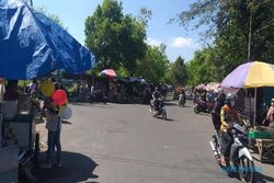 Ratusan Pedagang di Bekas Pasar Darurat Delanggu Klaten Mau Pindah, Tapi...
