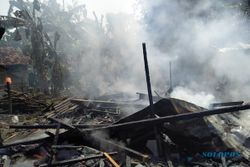 Waduh! Rumah dan Uang Tunai di Grobogan Ludes Terbakar