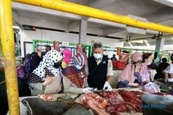 Daging Busuk Kedapatan Dijual di Pasar Tradisional Magelang