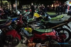 Malam Takbiran di Solo, Puluhan Sepeda Motor Knalpot Brong Disita Polisi