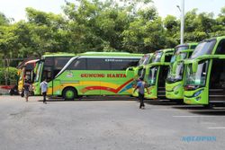 Tak Ada Penumpang Turun di Terminal Ir Soekarno Klaten Sejak Kamis Malam, 23 Bus Nganggur