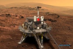 China Sukses Daratkan Wahana Penjelajah di Planet Mars