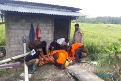 Warga Kedawung Ditemukan Meninggal di Persawahan Karangmalang Sragen, Diduga Kepeleset