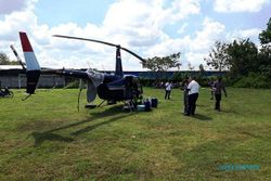 GPS Rusak, Helikopter BNPB Mendarat Darurat di Grobogan