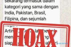 Bikin Geger Jagat Maya, Benarkah Covid-19 Indonesia A1 High Risk?