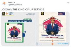 Soal The King of Lip Service, Jokowi Minta Kampus Tak Halangi Mahasiswa