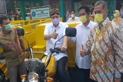 Dikunjungi Airlangga Hartarto, Camat Jatinom Klaten Minta Mobil Ambulans