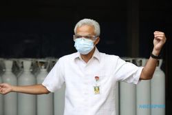 Ganjar: Stok Oksigen di Jateng Aman, Rumah Sakit Tak Perlu Panik