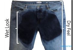 Celana Jeans Efek Basah Seperti Mengompol Ini Dijual Rp1 Juta, Tertarik Beli?