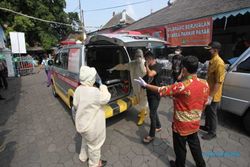 Gibran Larang Pedagang Bermobil Dari Zona Merah Masuk Kawasan Pasar Klewer Solo