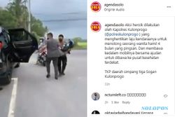 Aksi Heroik Kapolres Kulonprogo Bantu Ibu Hamil Pingsan di Jalan, Videonya Viral!