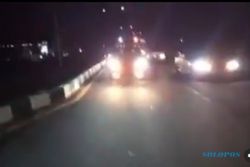 Aksi Pria Bubarkan Balap Mobil Liar di Ring Road Mojosongo Solo Viral, Ini Videonya