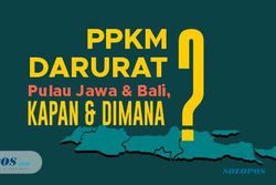 PPKM Darurat Pulau Jawa dan Bali, Kapan dan Dimana?