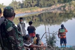 Hilang, Penambang Pasir Sukodono Sragen Ditemukan Meninggal di Bengawan Solo
