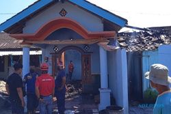 Rumah Warga Jelobo Klaten Terbakar, Satu Orang Terluka