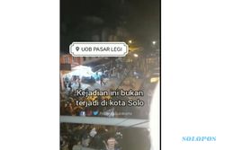 Beredar Video Tawuran di Pasar Legi Solo, Polisi: Hoaks!