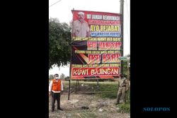 Polisi Selidiki Pemasangan Baliho Kades Jenar Sragen Yang Tak Percaya Covid-19