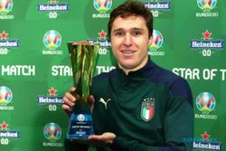 Federico Chiesa Star of The Match Italia Vs Spanyol