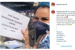 Didenda Rp250.000 Gegara Tak Pakai Masker di Mobil Pribadi, Devi Demplon: Bangga Hlo Saya