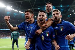 Italia 1-1 (4-2) Spanyol: Drama Adu Penalti Loloskan Azzurri ke Final Euro 2020