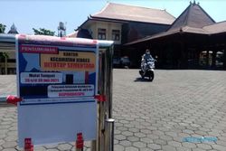 Kantor Kecamatan Jebres Solo Tutup karena Pegawai Kena Covid-19